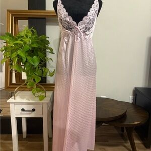 Vintage Kayser Pink Lace Nightgown